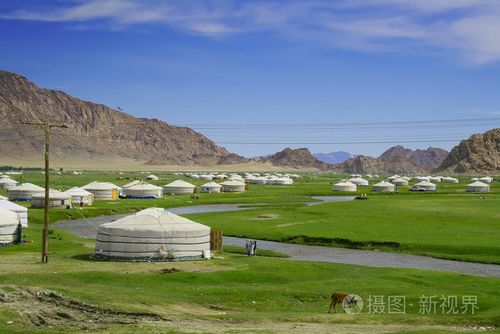 传统蒙古包在谷照片-正版商用图片01cplf-摄图新视界